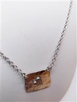 Collana Diadema Donna in Argento DI-PIASTRA-B - DI-PIASTRA-B